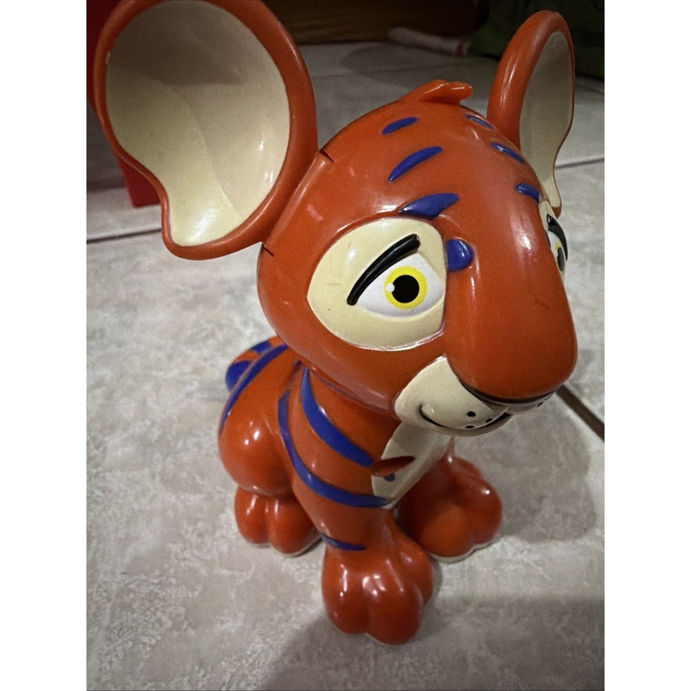 Neopet Orange Kougra Tiger by Thinkway Toys 2002 Tested Working